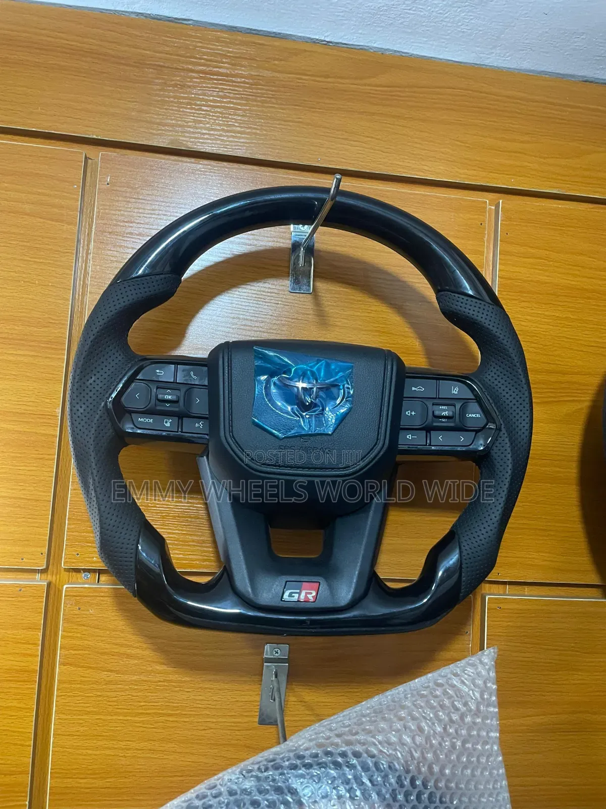 Steering Whell for Toyota Prado 2018 Model Design in Style