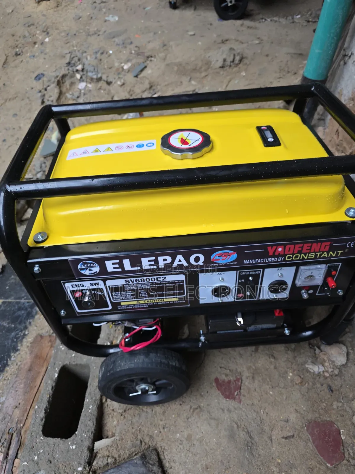 ☆¤Best Elepaq Constant Petrol Gen 4.5kva 100%Copper Coil