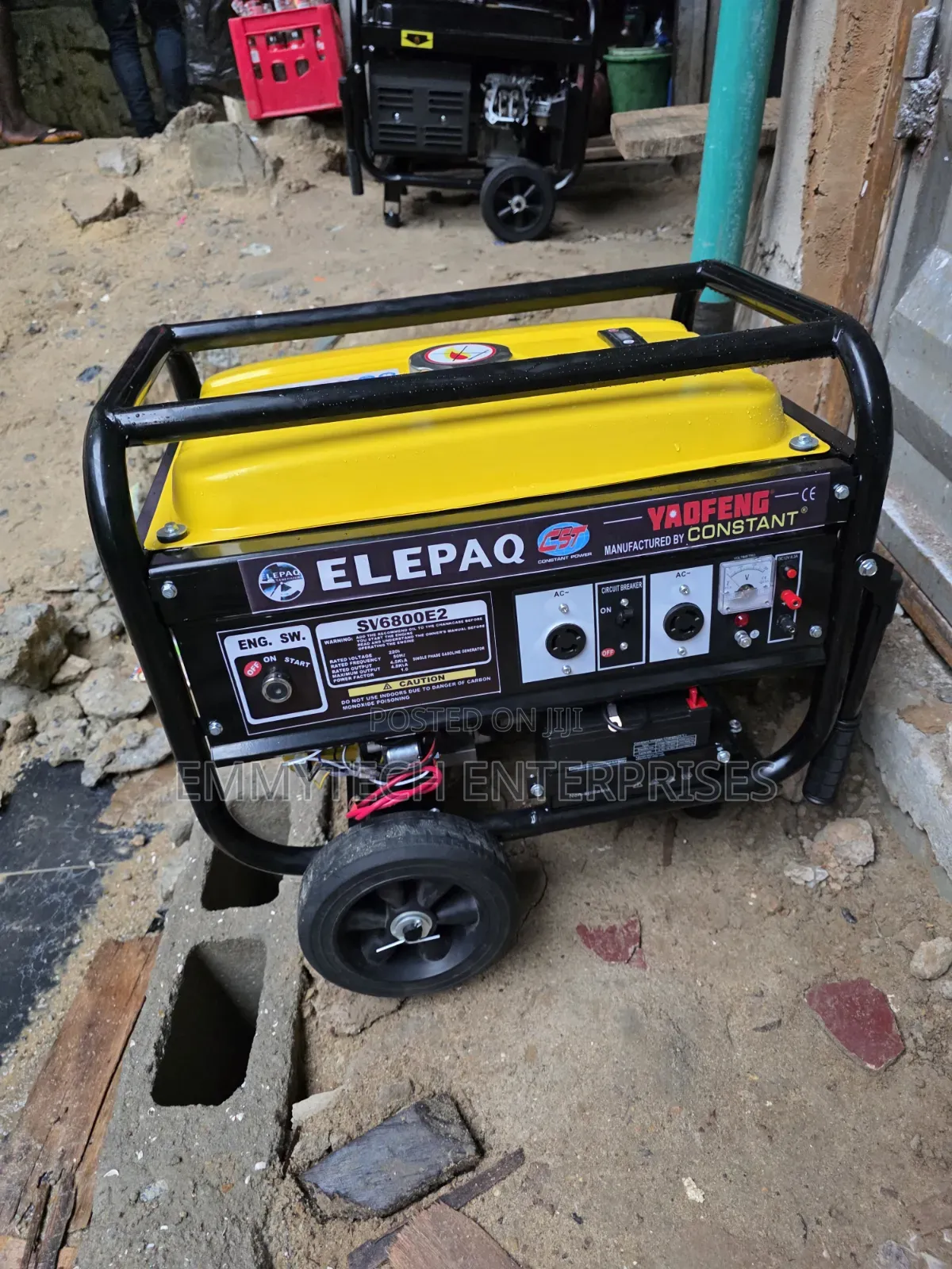 Best Product Elepaq Constant Petrol Gen 4.5kva 100%Copper Coil