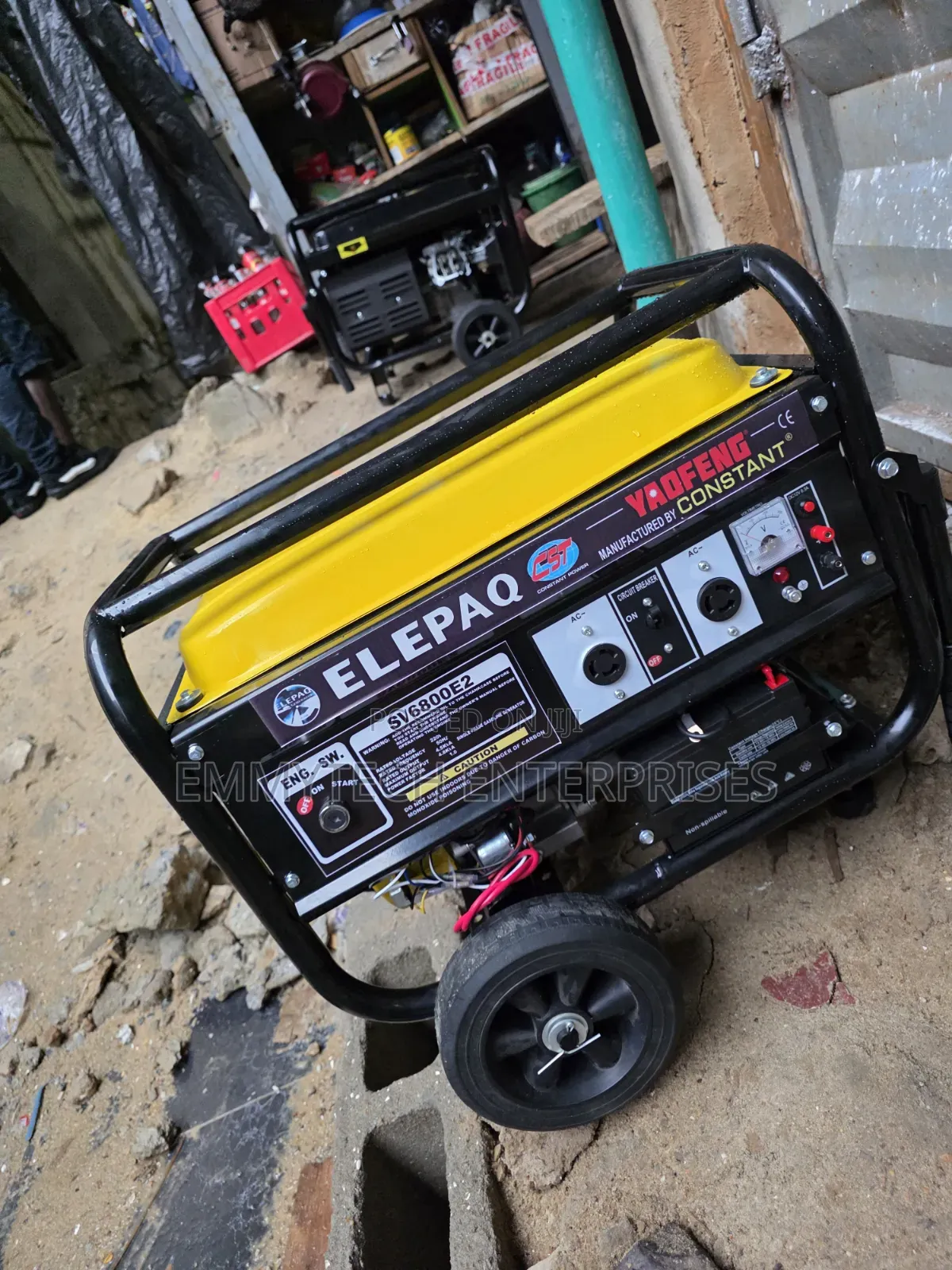 《》Heavy Duty Elepaq Constant Petrol Gen 4.5kva 100%Copper Coil