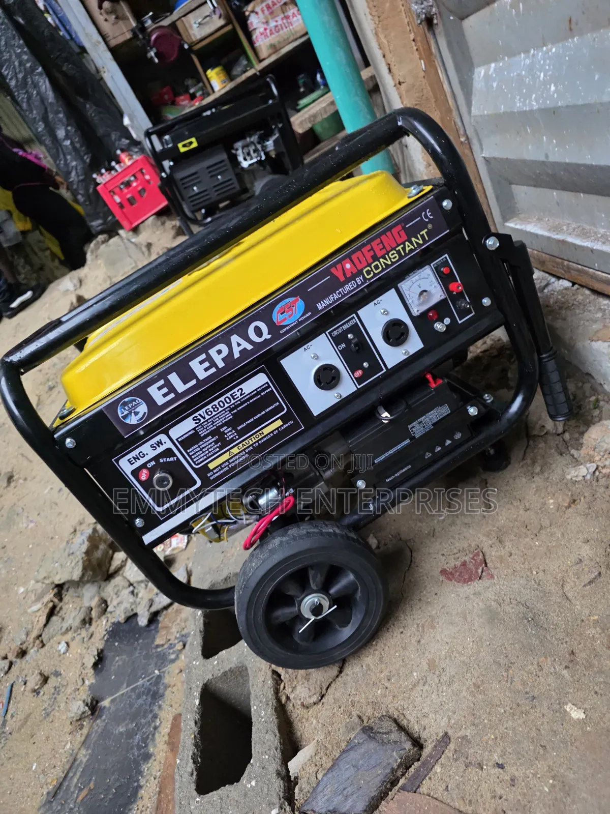 (4.5kva)Original Elepaq Constant Petrol Gen 100% Copper Coil