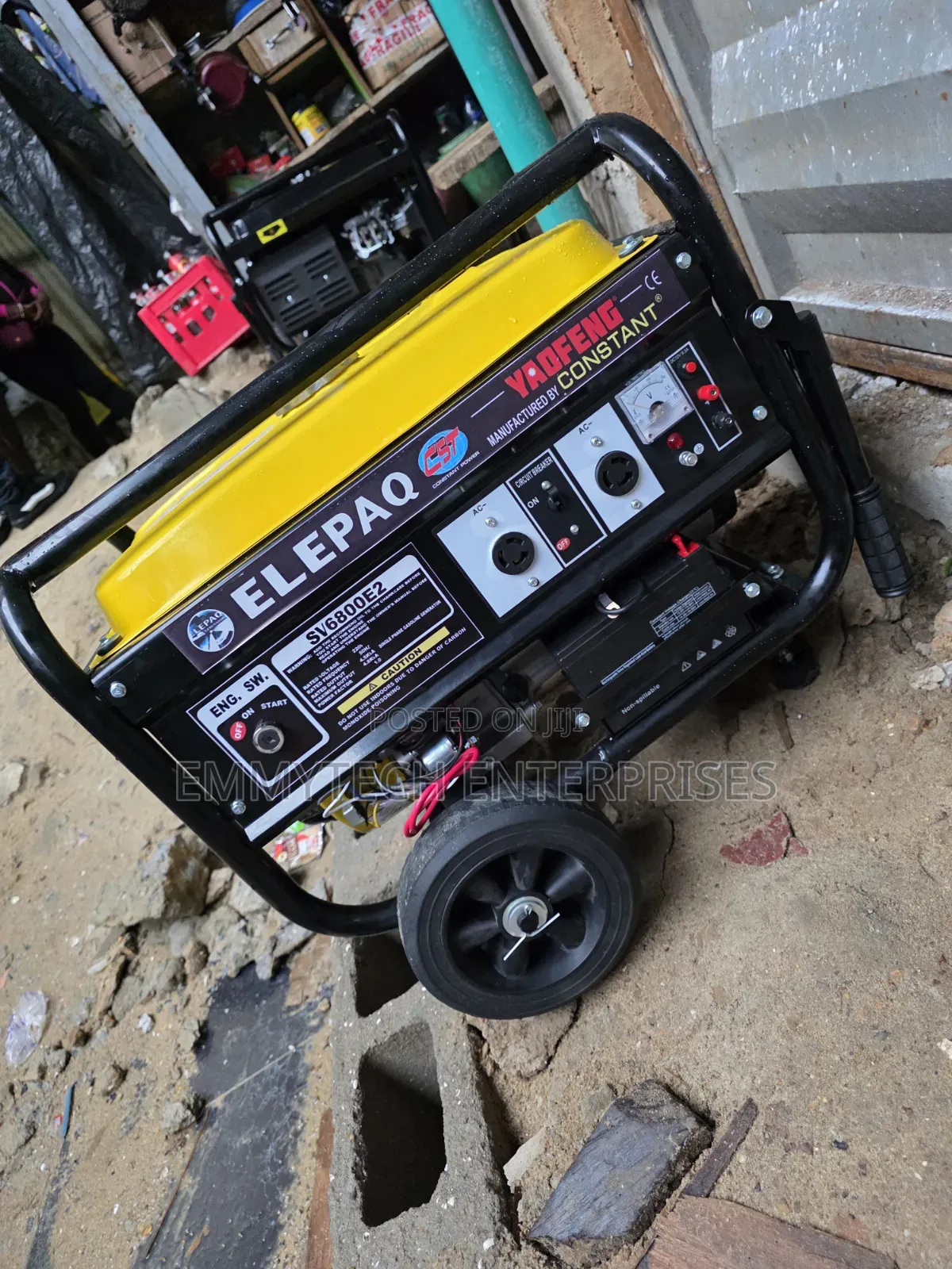 (4.5kva)Original Elepaq Constant Petrol Gen 100% Copper Coil