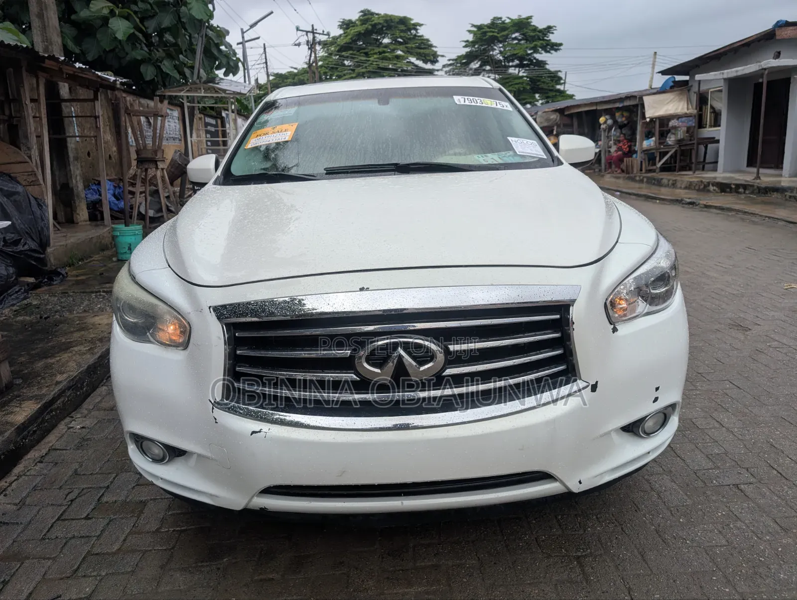 Infiniti JX 35 2013 White