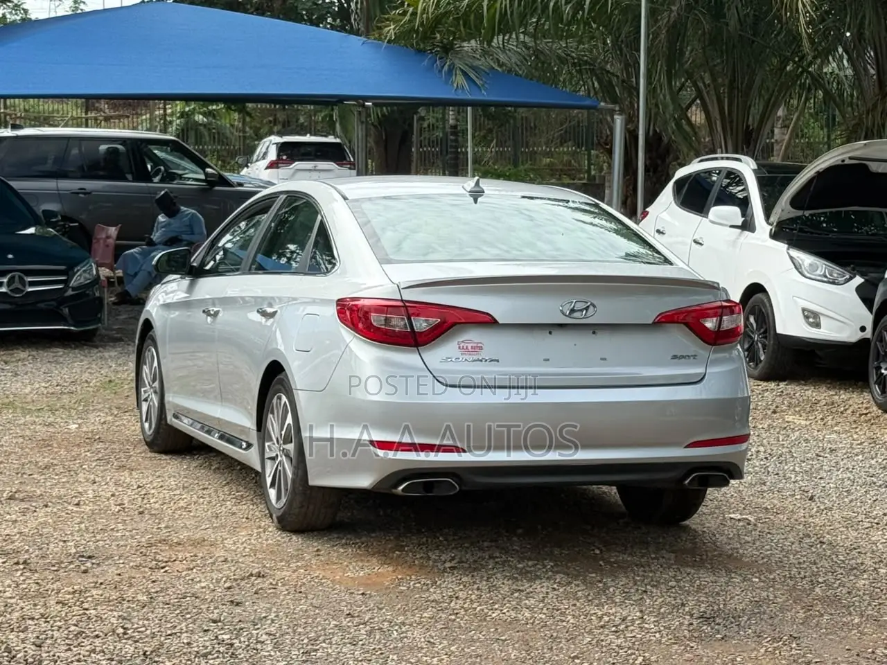 Hyundai Sonata Sport 4dr Sedan (2.4L 4cyl 6A) 2015 Silver