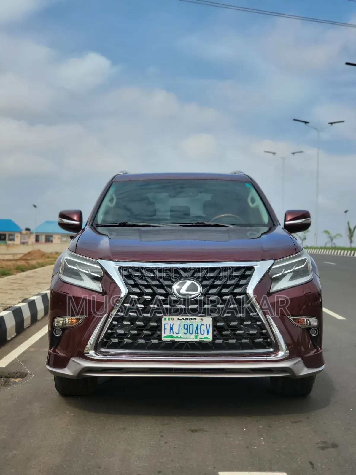 Lexus GX 460 2012 Burgundy