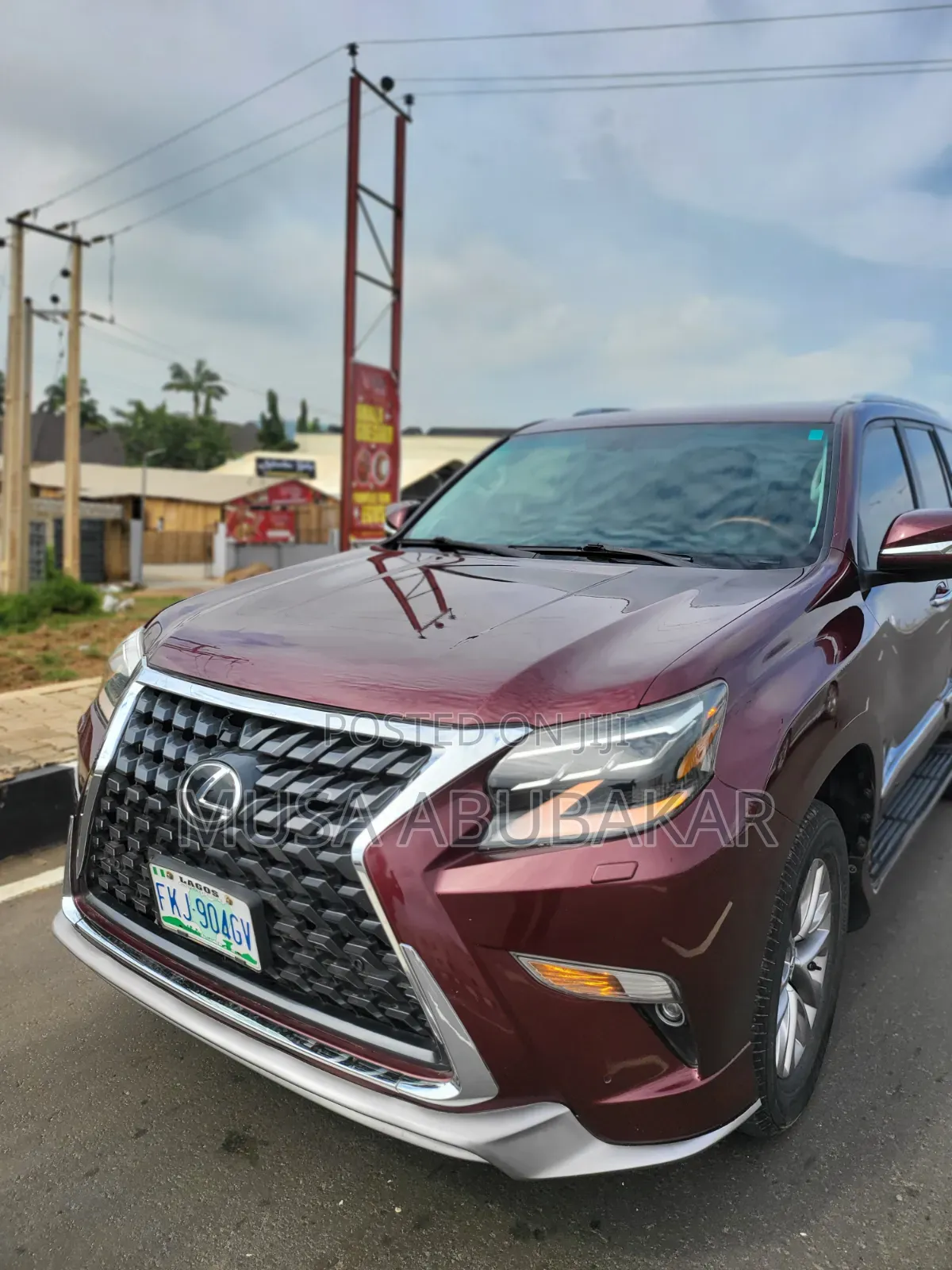 Lexus GX 460 2012 Burgundy