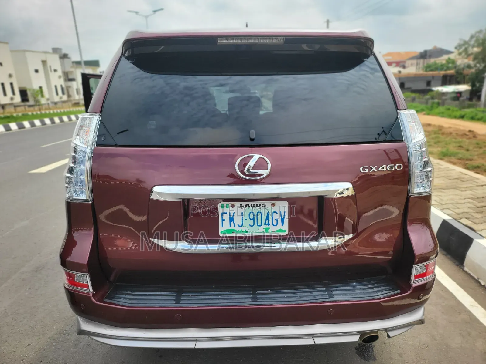 Lexus GX 460 2012 Burgundy