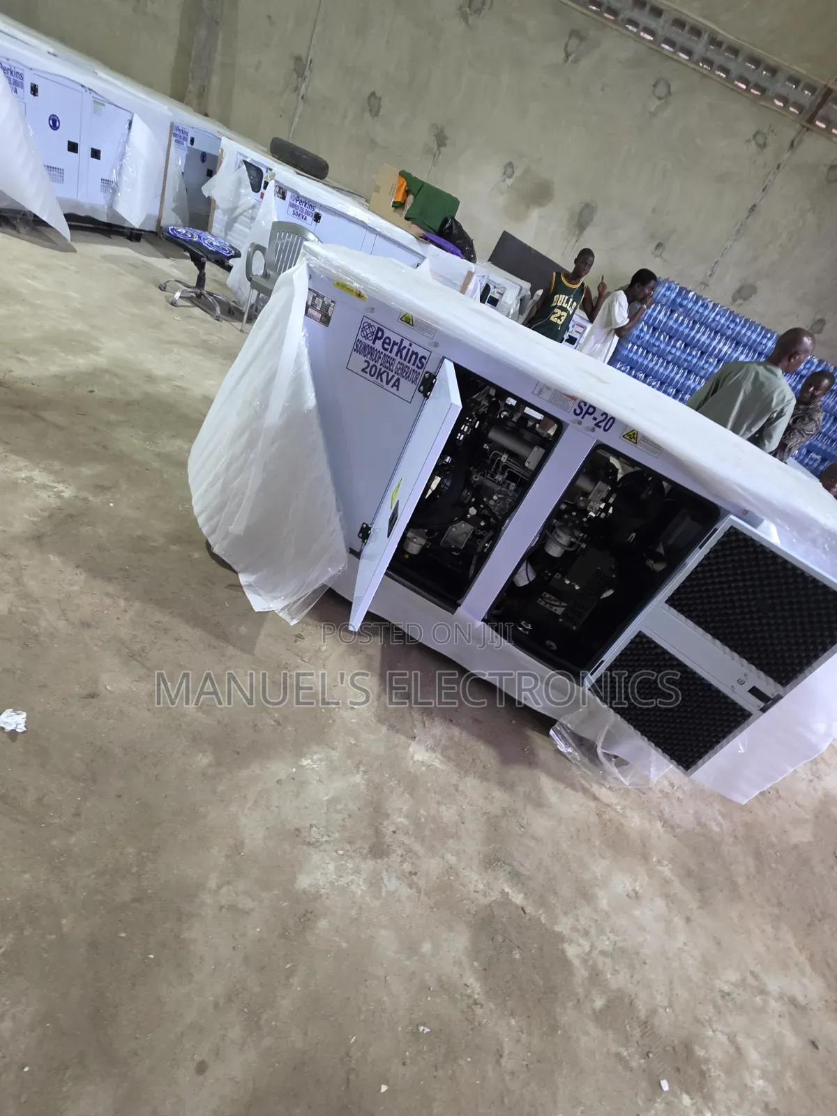 S.P 20kva Complete Perkins Diesel Soundproof Generator 100%Copper Coil