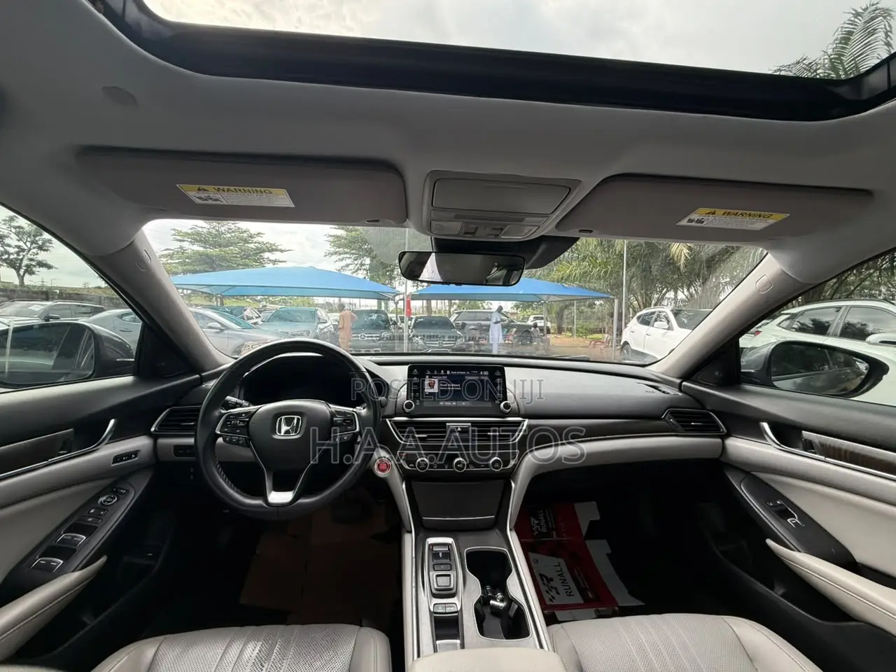 Honda Accord EX-L 2.0T 2018 Gray
