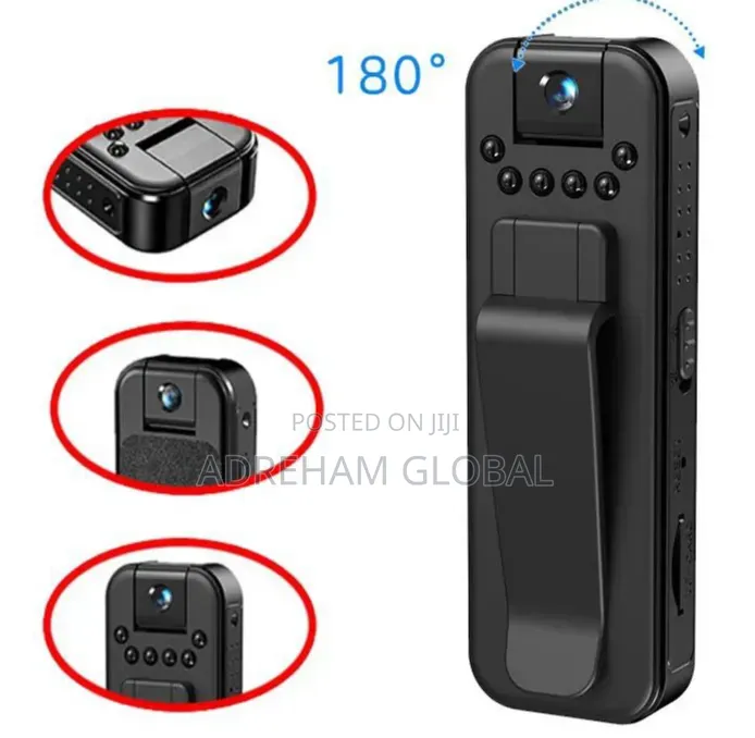 Hd 1080 Body Camera Recording Day and Night Clearly