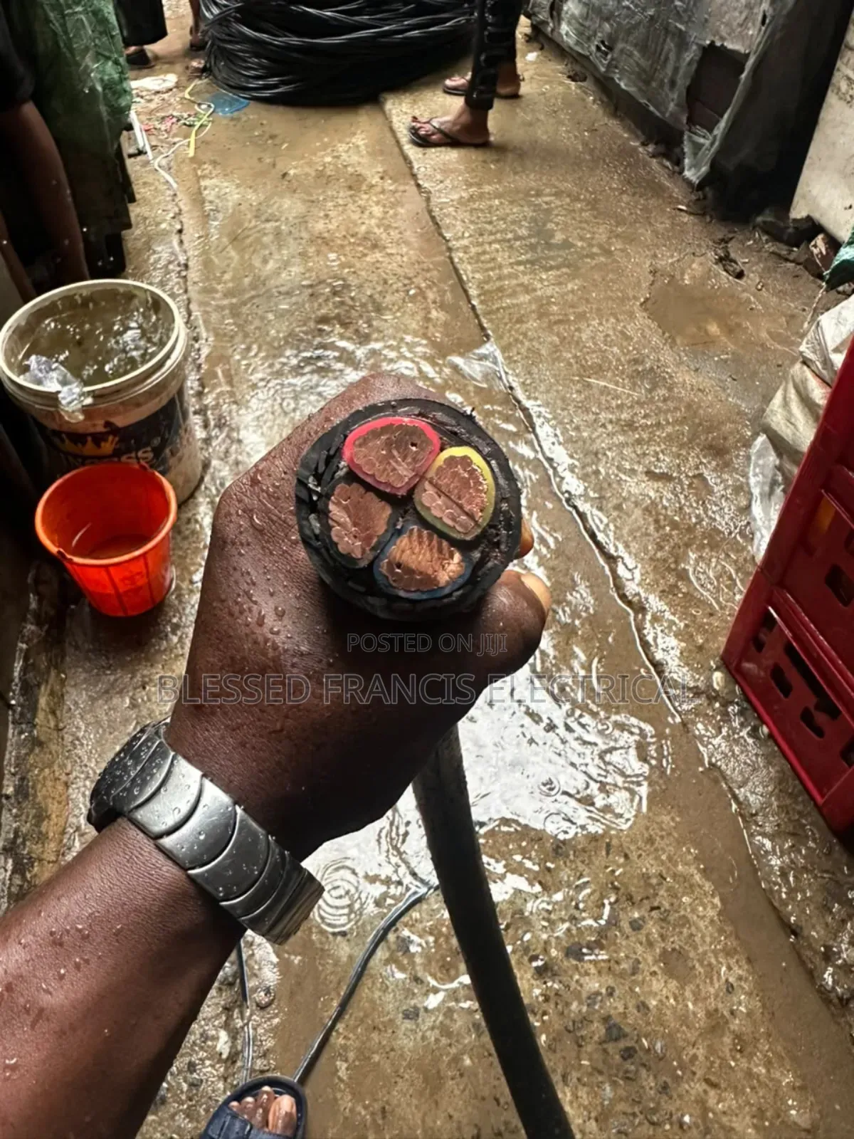 120mmx4 Swa Amored Cable Heavy-Duty
