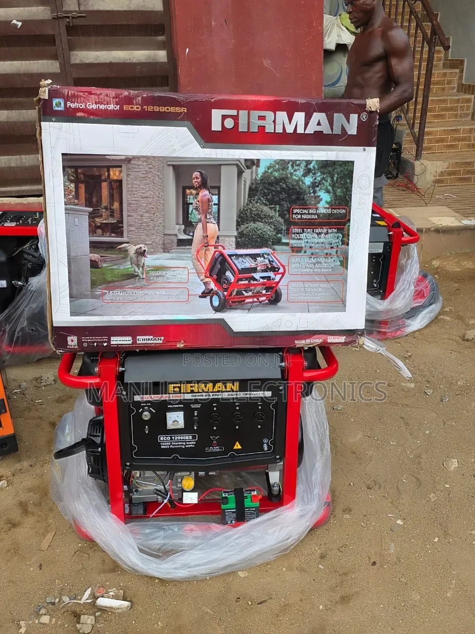 I Have Brand New Firman Petrol Generator 10kva 100%Copper Coil