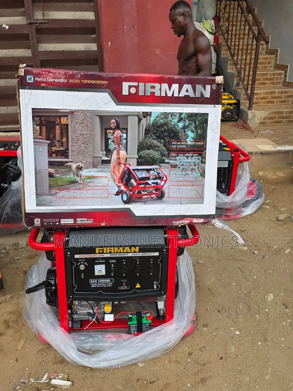 I Have Brand New Firman Petrol Generator 10kva 100%Copper Coil