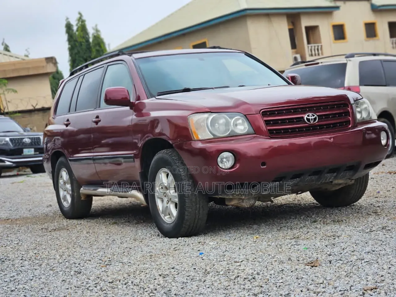 Toyota Highlander 2004 Maroon