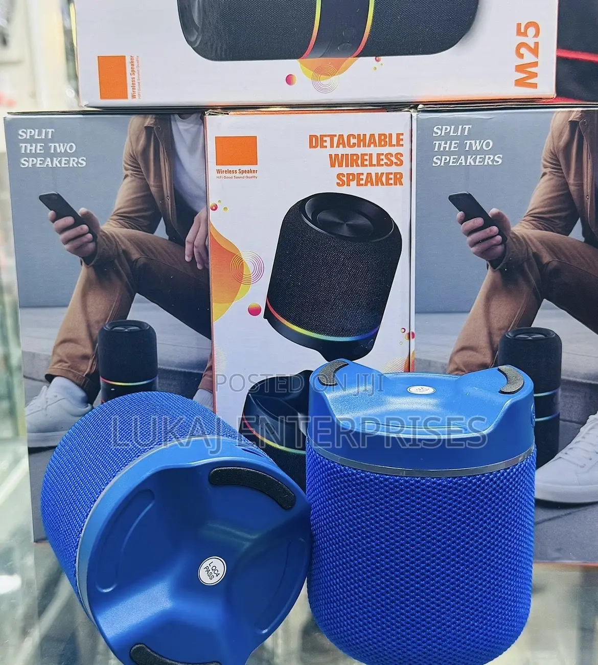 *M25 Detachable Wireless Speakers