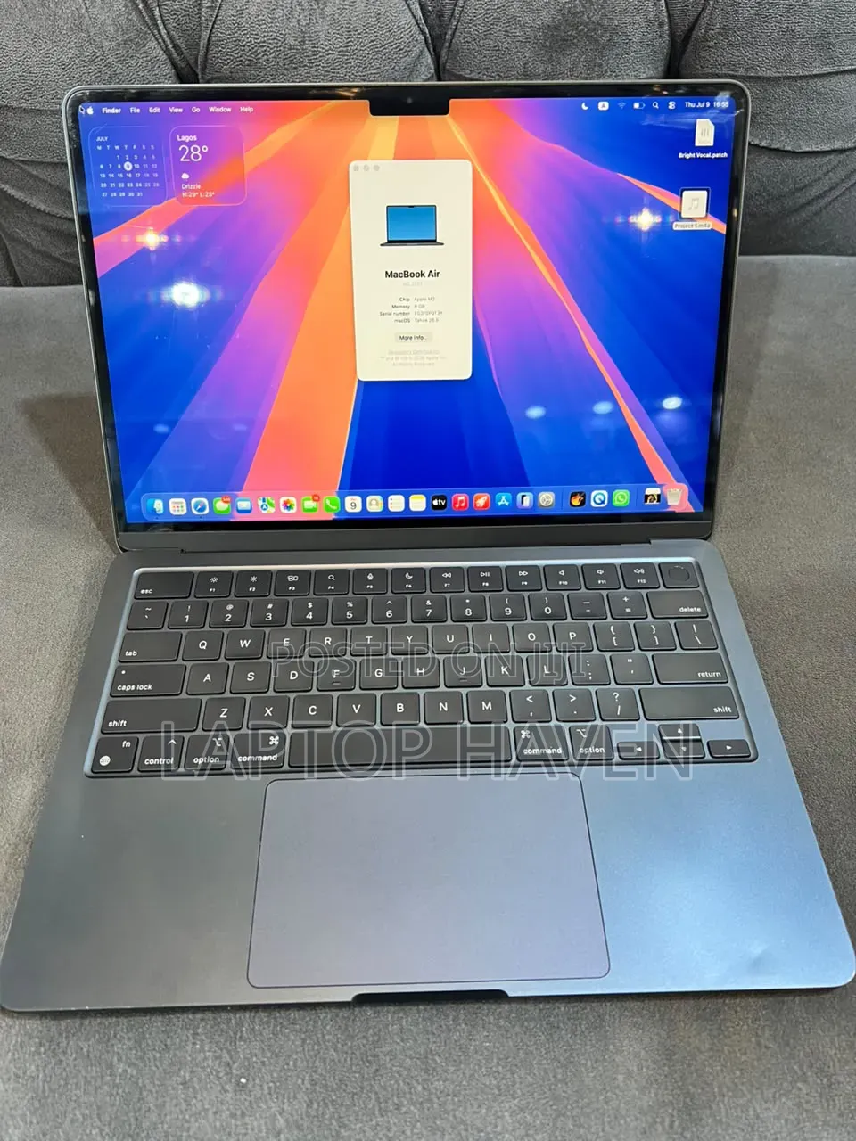 Laptop Apple MacBook Air 8GB Apple M2 SSD 256GB