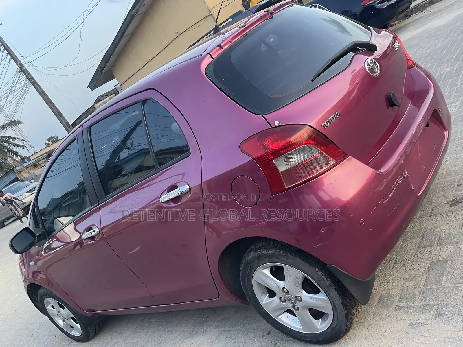 Toyota Yaris 2010 Red