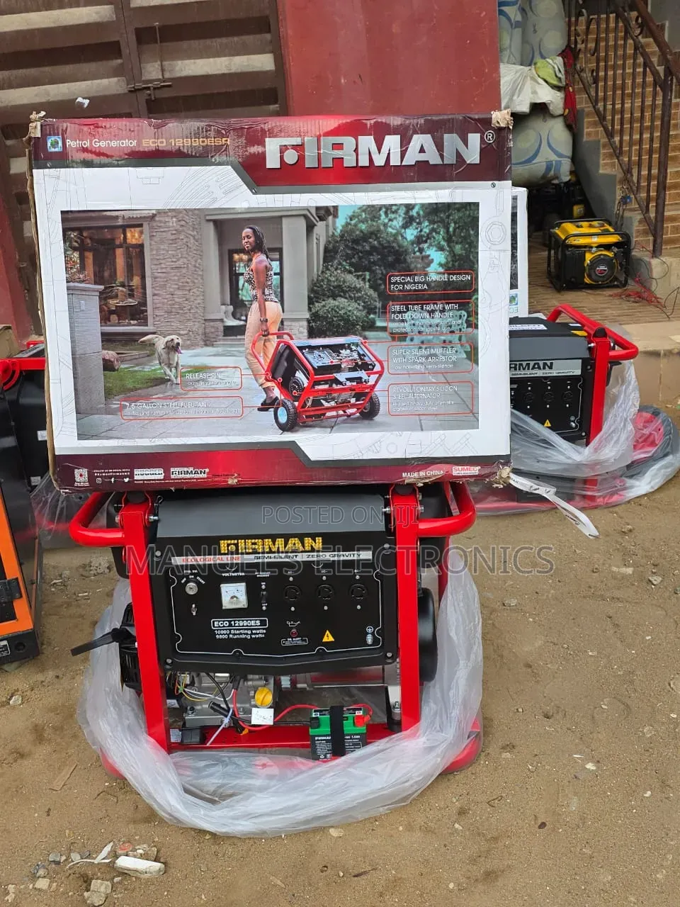 □■Powerful 10kva Firman Petrol Generator 100%Copper Coil