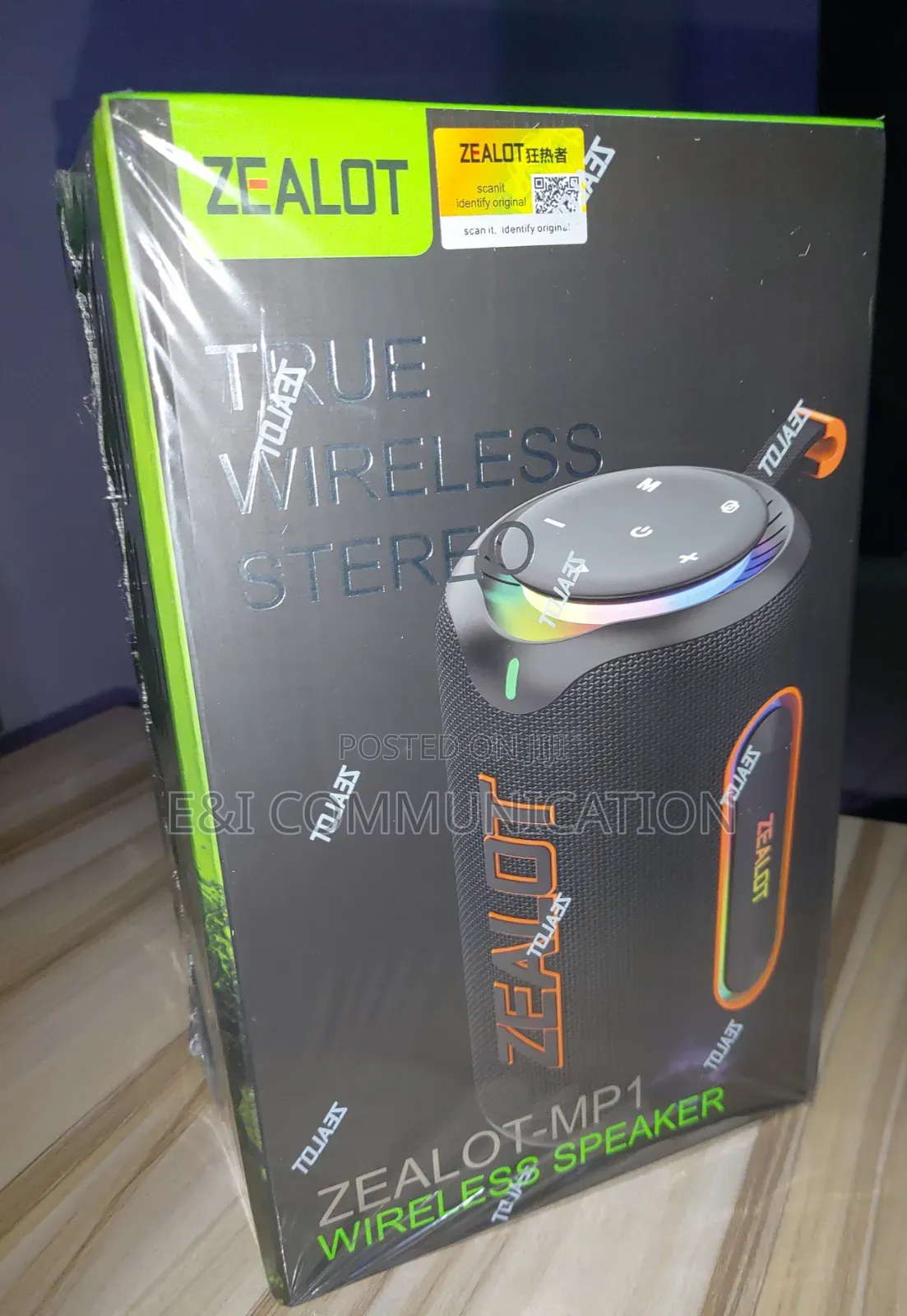 Zealot Mp1 Bluetooth Speaker 60w