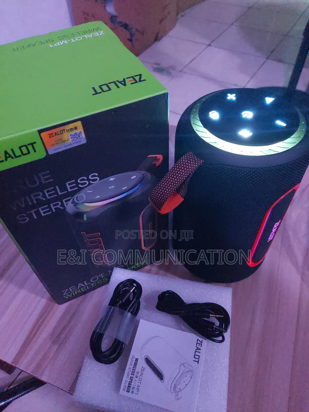 Zealot Mp1 Bluetooth Speaker 60w