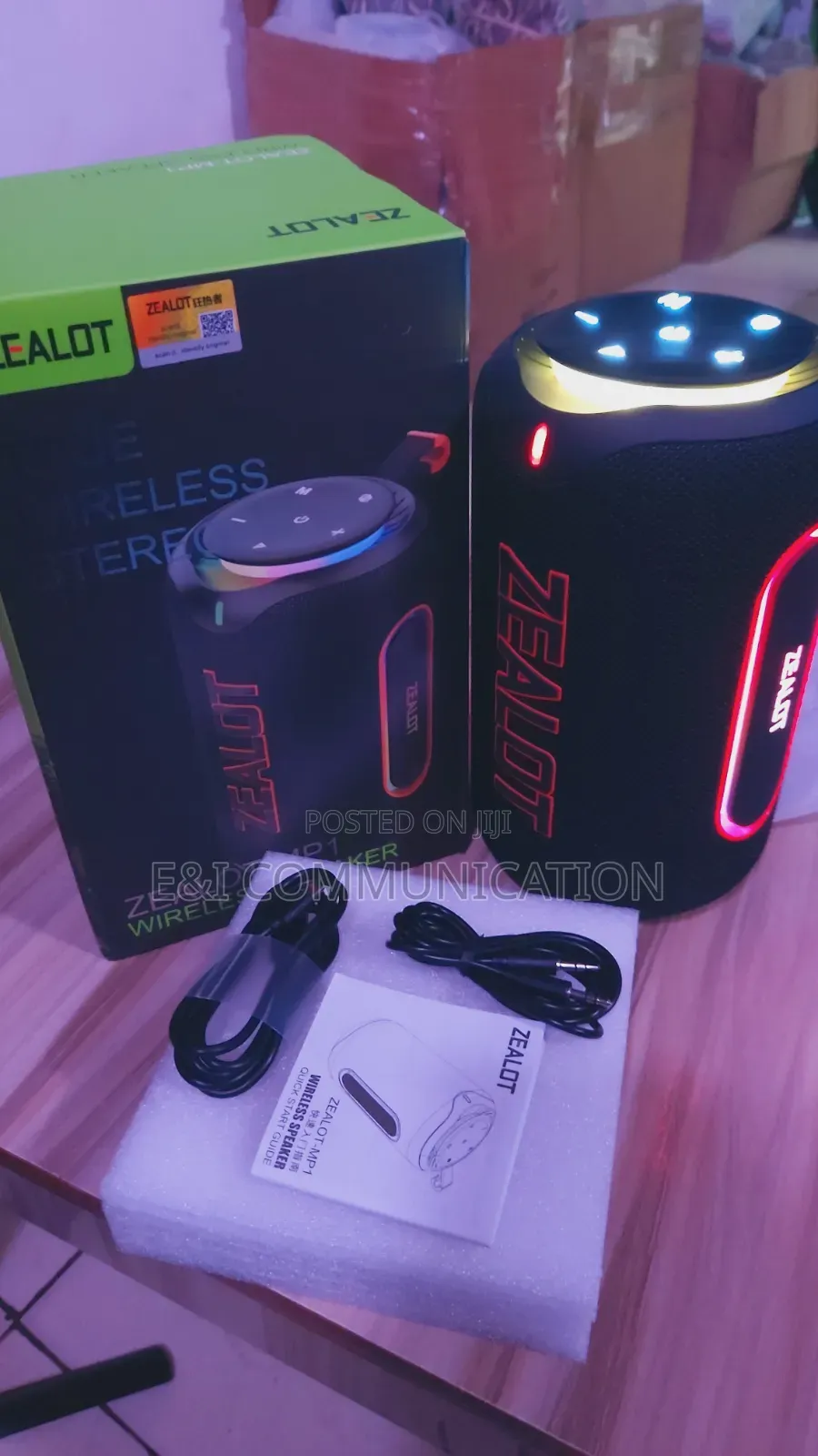 Zealot Mp1 Bluetooth Speaker 60w