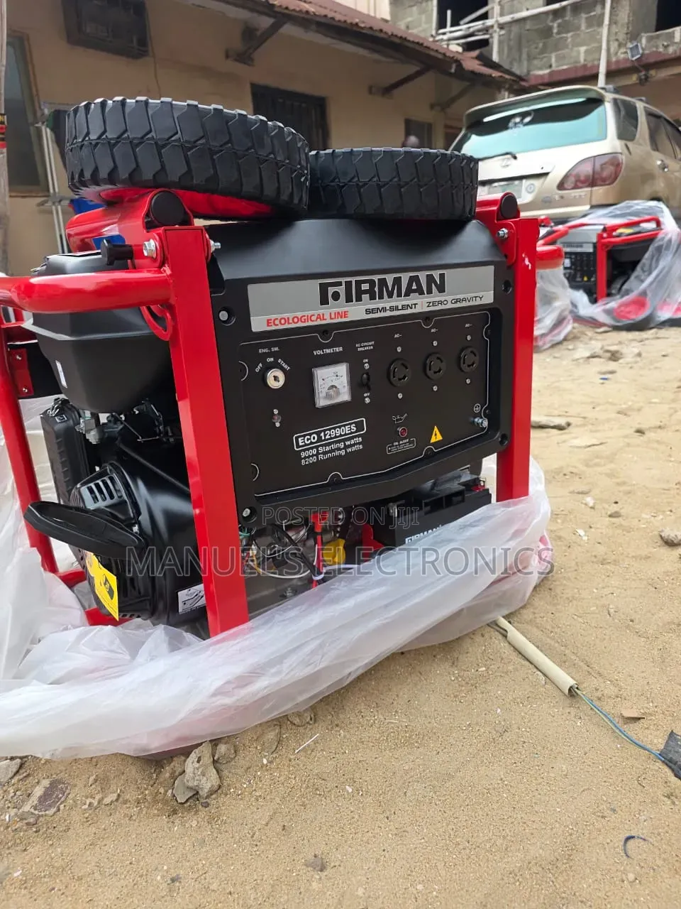 This Is 10kva Firman Petrol Generator 100%Copper Coil