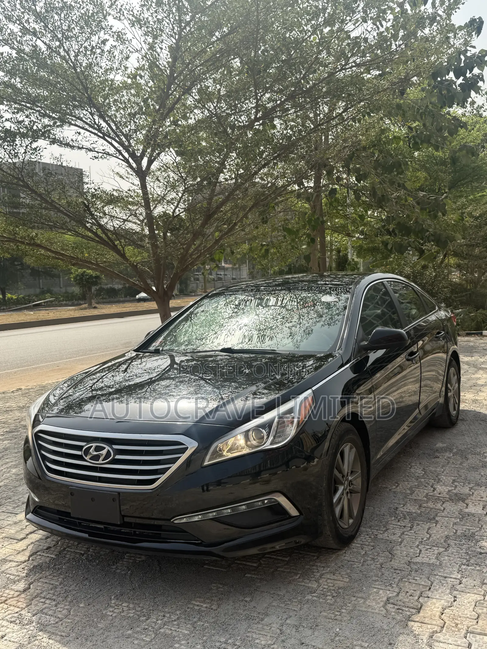 Hyundai Sonata SE 4dr Sedan (2.4L 4cyl 6A) 2015 Black