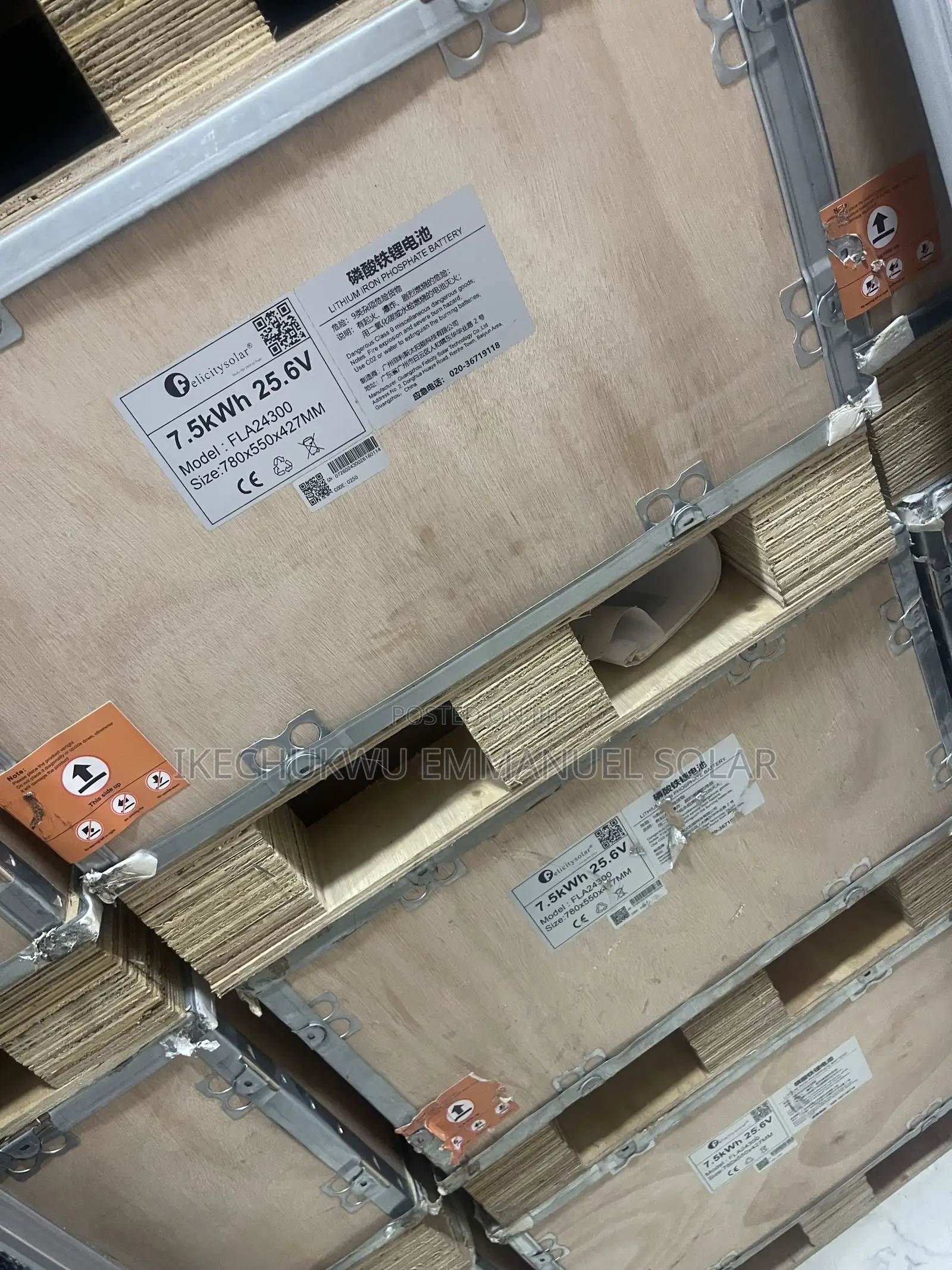 7.5kwh Lithium Ion Battery Felicity Much Available