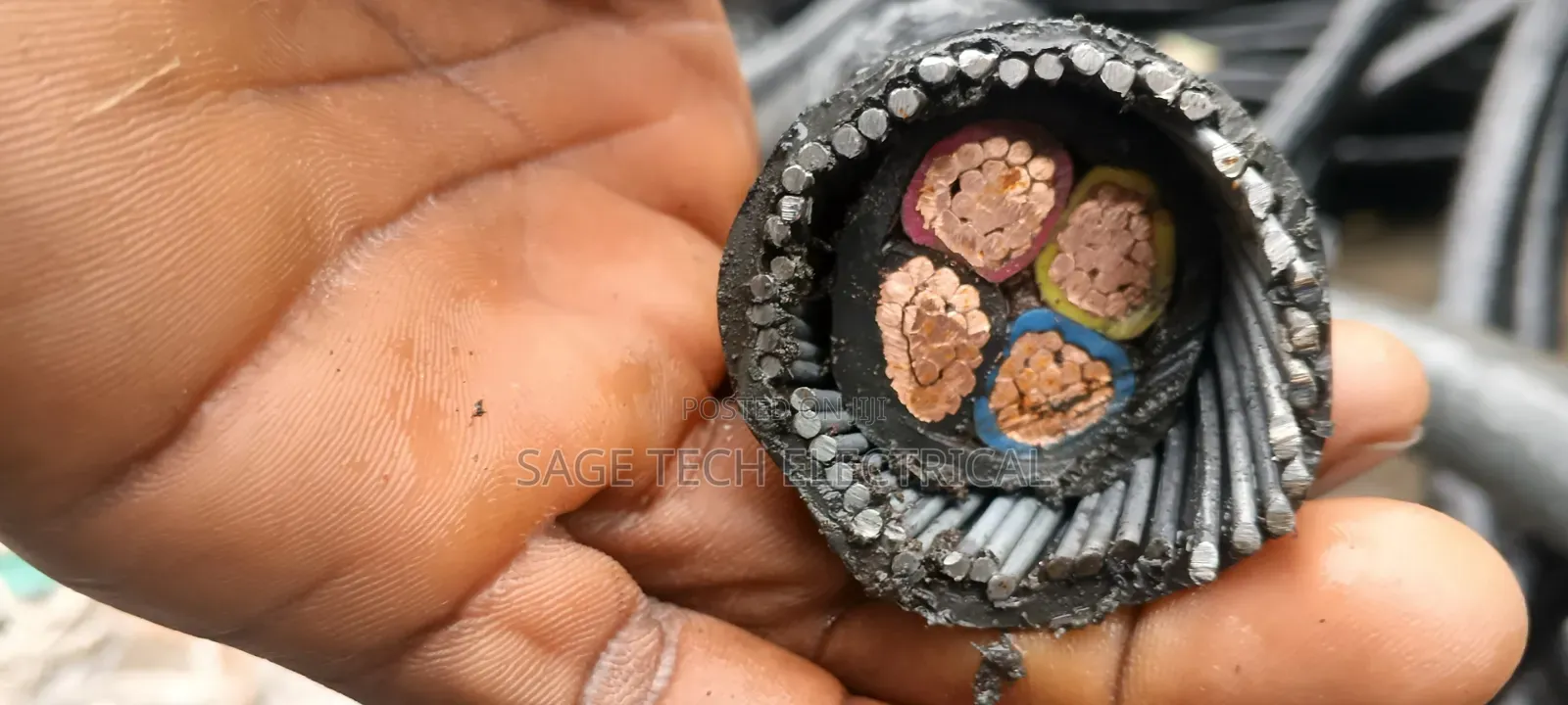 70mm 4core PVC/Swa/Xlpe/PVC Armoured Cable