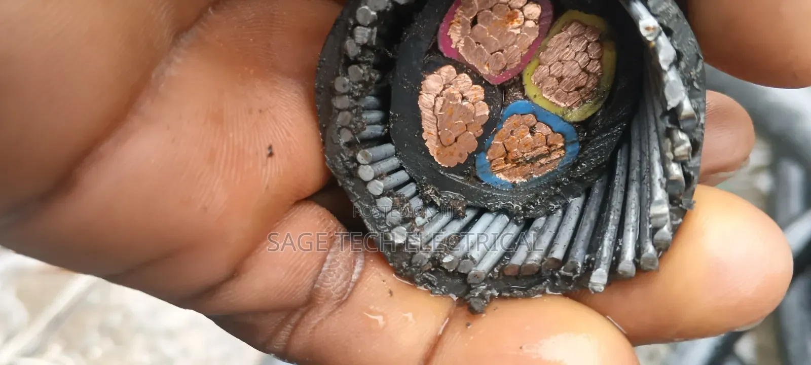 70mm 4core PVC/Swa/Xlpe/PVC Armoured Cable