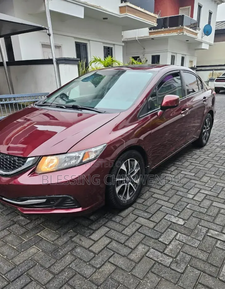 Honda Civic 2014 Burgundy