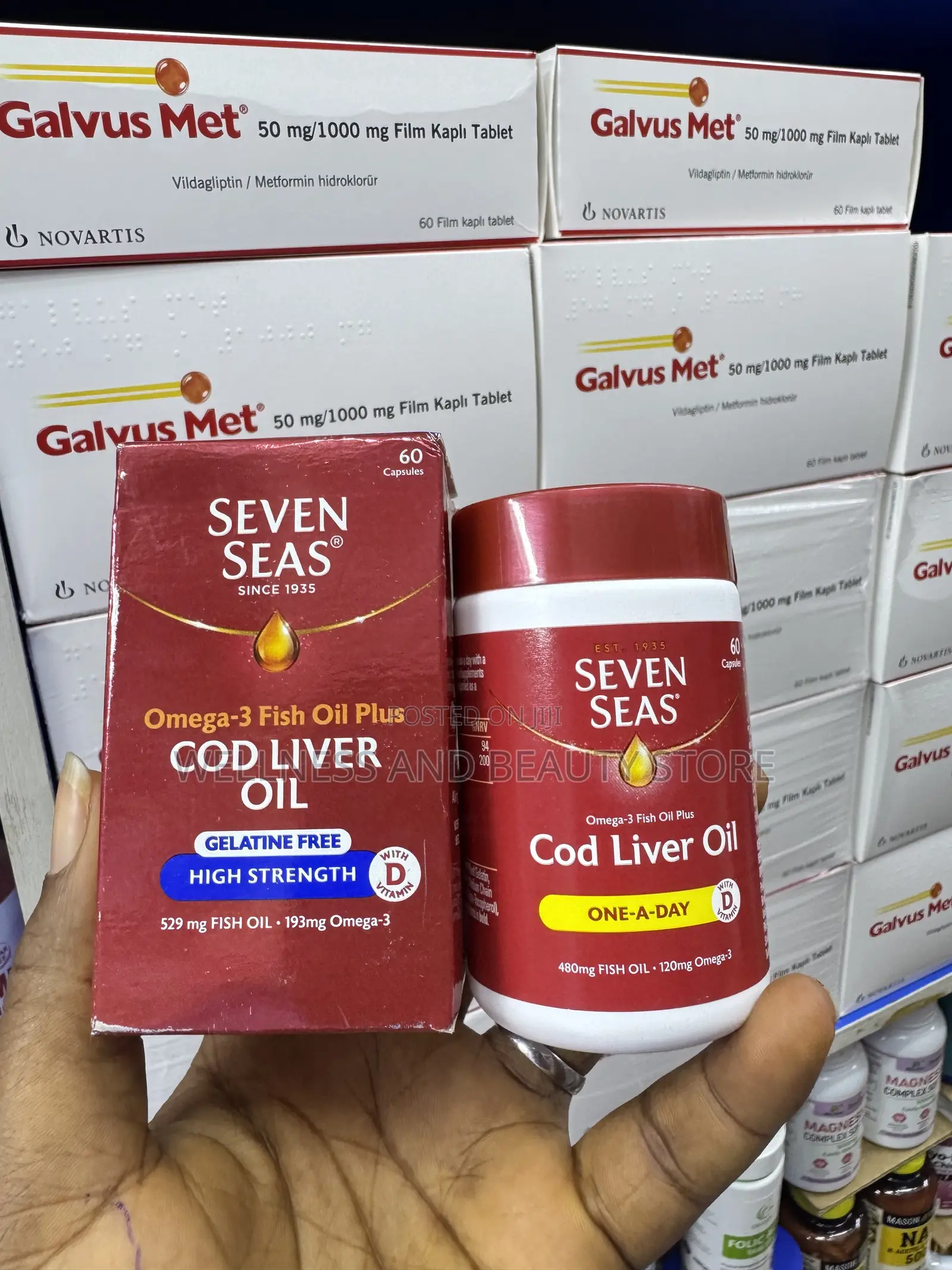 Seven Seas High Strength Omega 3 Plus Codliver Oil by 30 Softgel