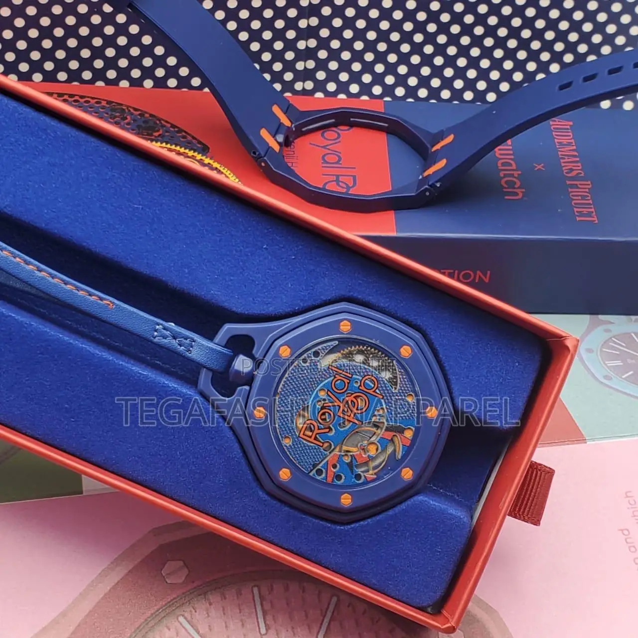 Luxury Audermas Piguet (Ap) X Swatch Rubber Watch