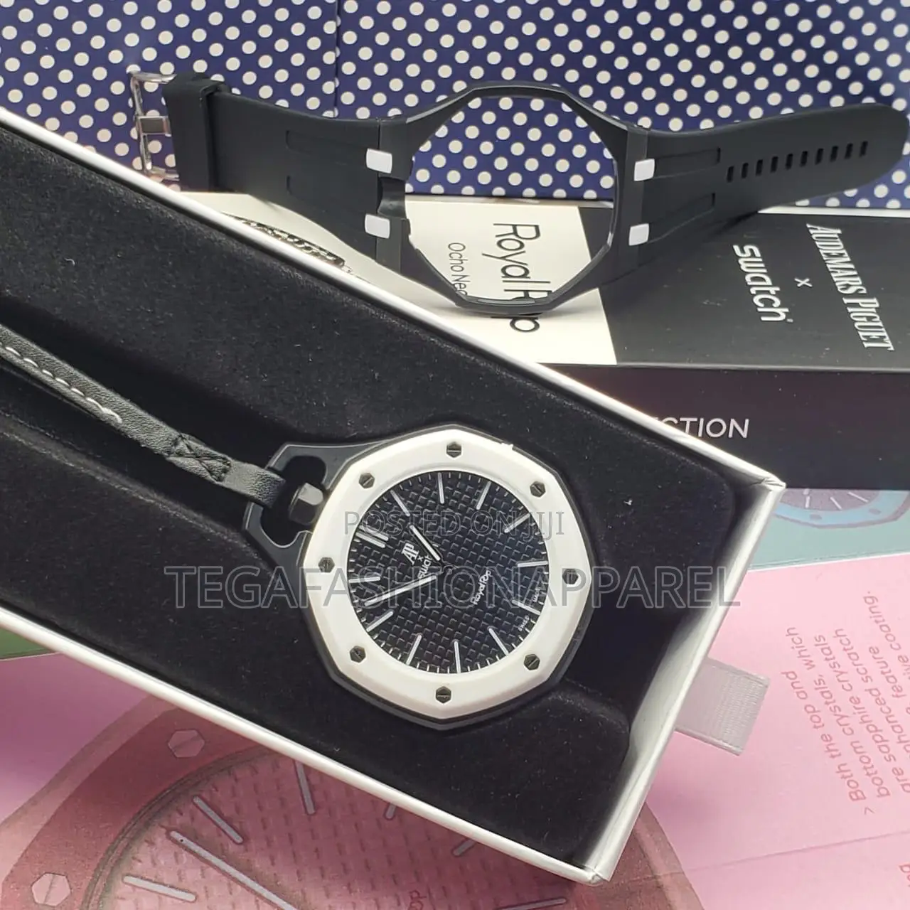 Luxury Audermas Piguet (Ap) X Swatch Rubber Watch