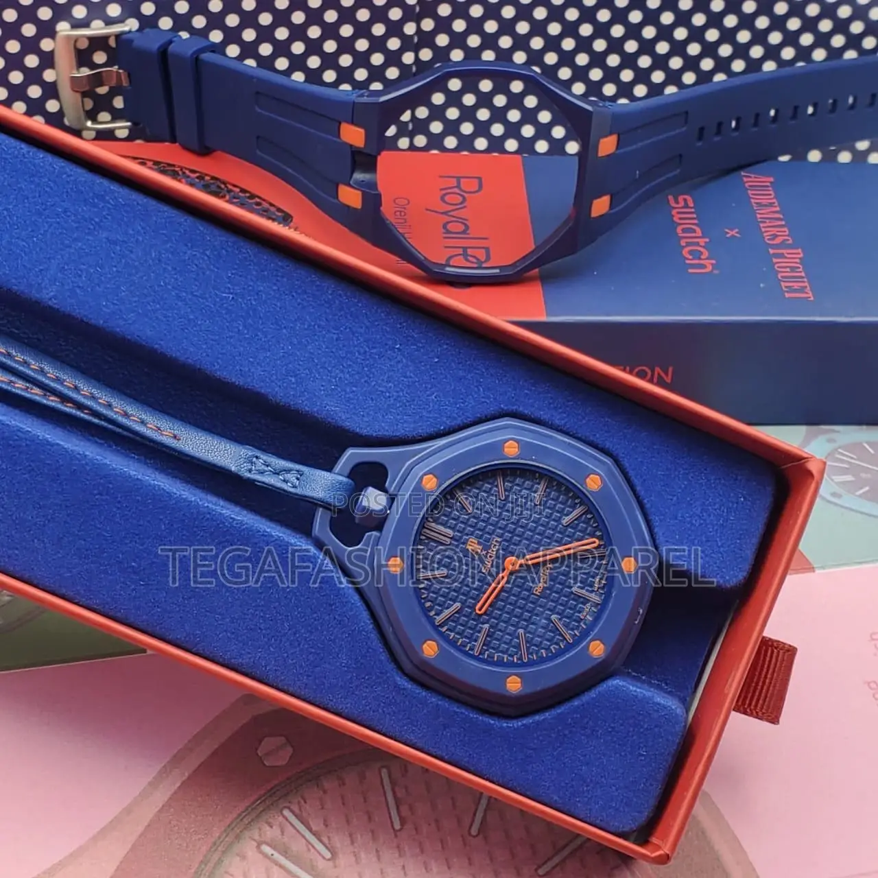Luxury Audermas Piguet (Ap) X Swatch Rubber Watch