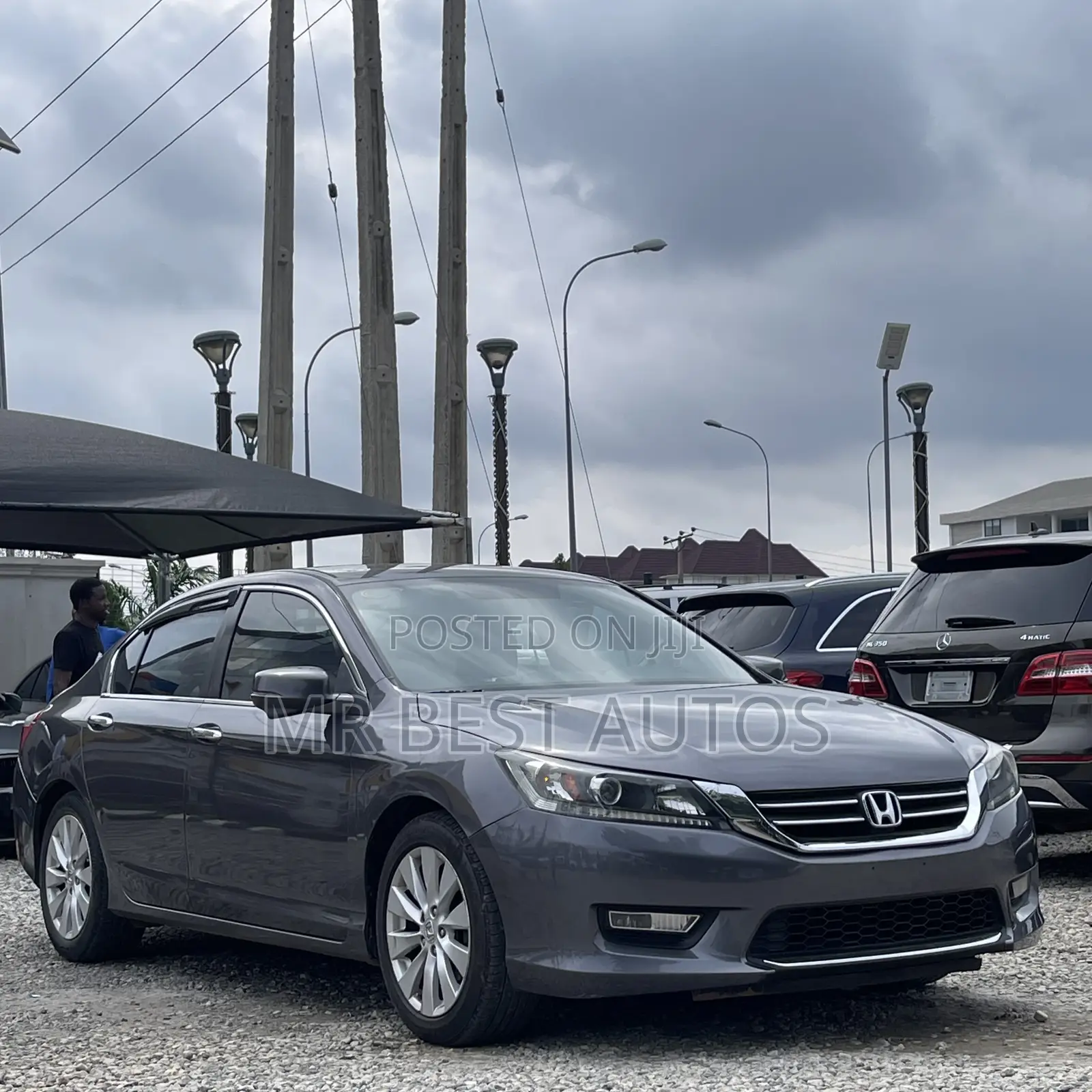 Honda Accord EX 4dr Sedan (2.4L 4cyl CVT) 2015 Gray