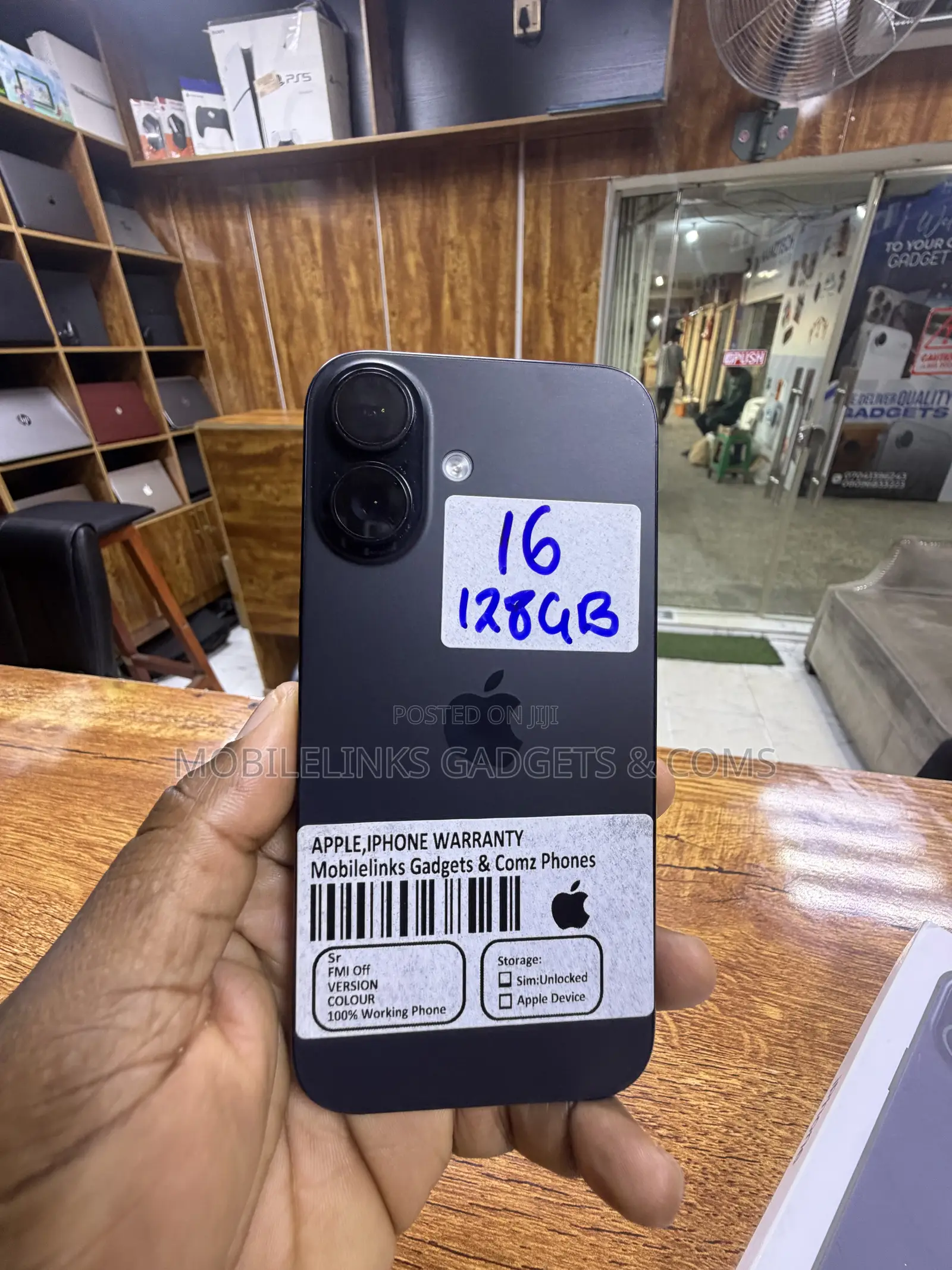 Apple iPhone 16 128 GB Black