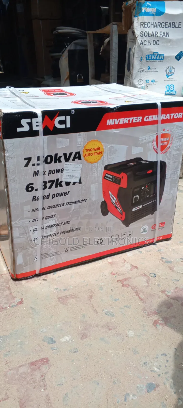 Original Senci Inverter Generator 7.5 Kva