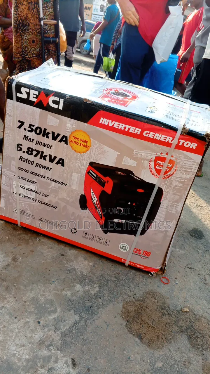 Original Senci Inverter Generator 7.5 Kva