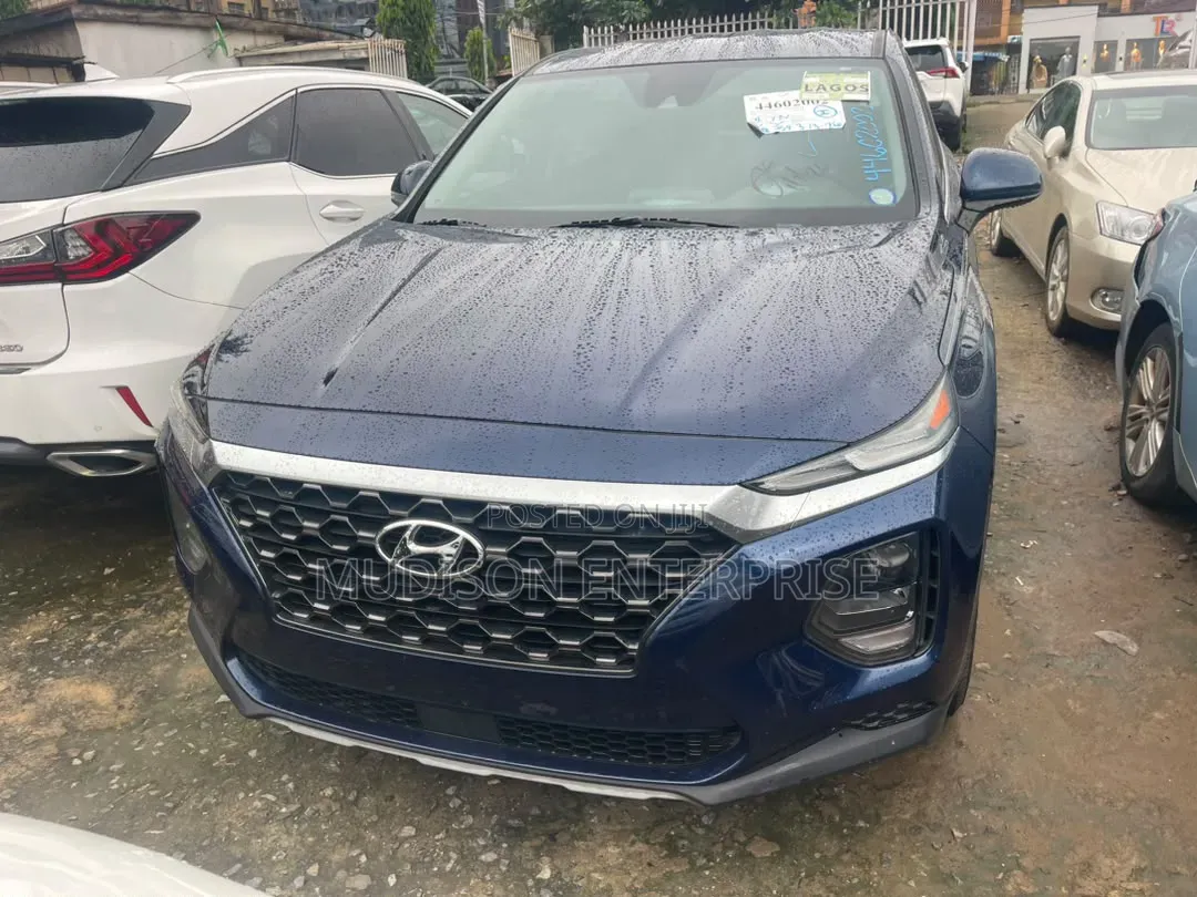 Hyundai Santa Fe 2018 Blue
