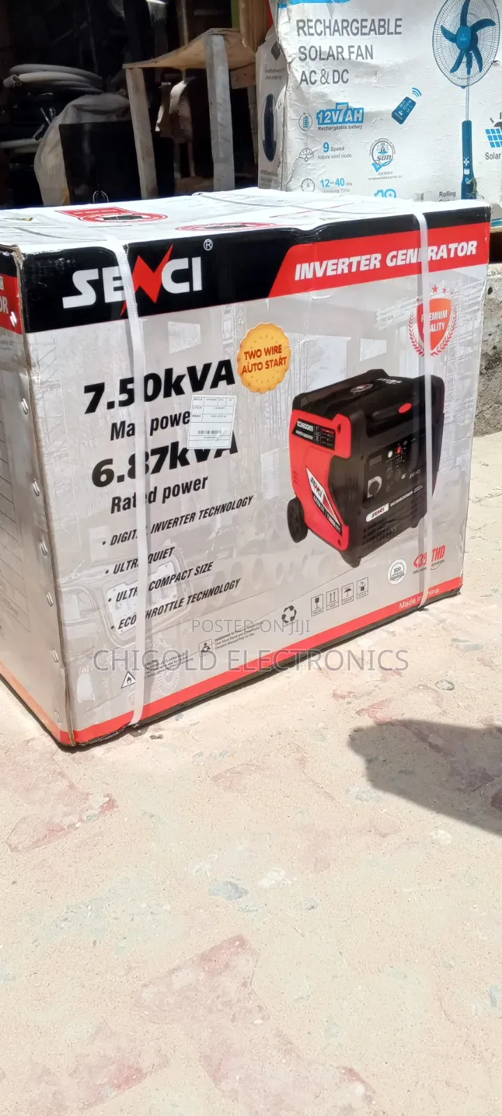Original Senci Inverter Generator 7.5 KVM 100% Copper Coin