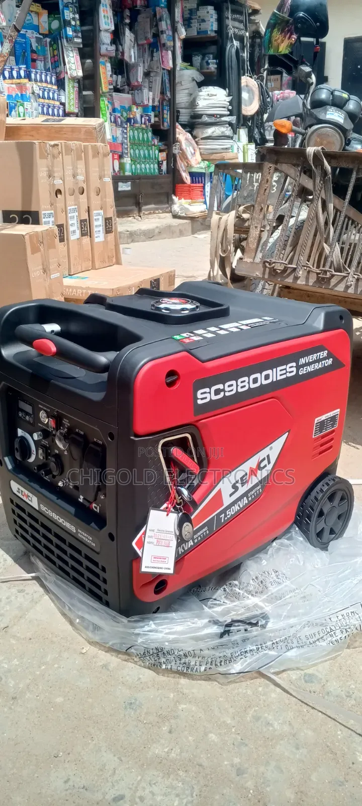 Original Senci Inverter Generator 7.5 KVM 100% Copper Coin