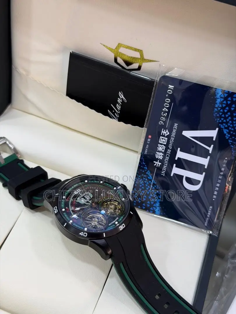 Ailang Quality Luxury Men Automatic Engine Wristwatch