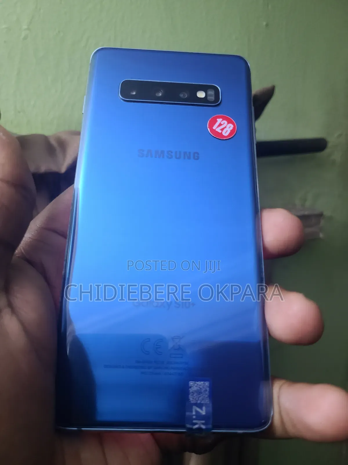 Samsung Galaxy S10 Plus 128 GB Blue