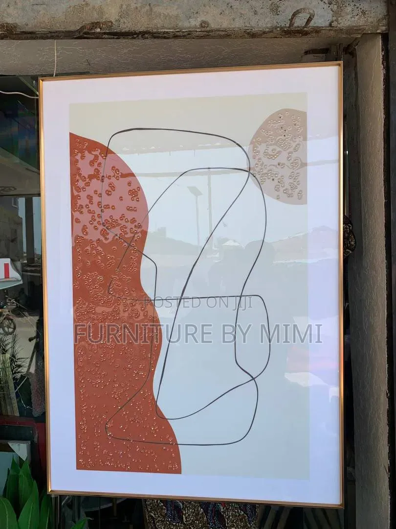 Luxury 3d Crystal Stoned Acrylic Wall Frame (60x90cm)