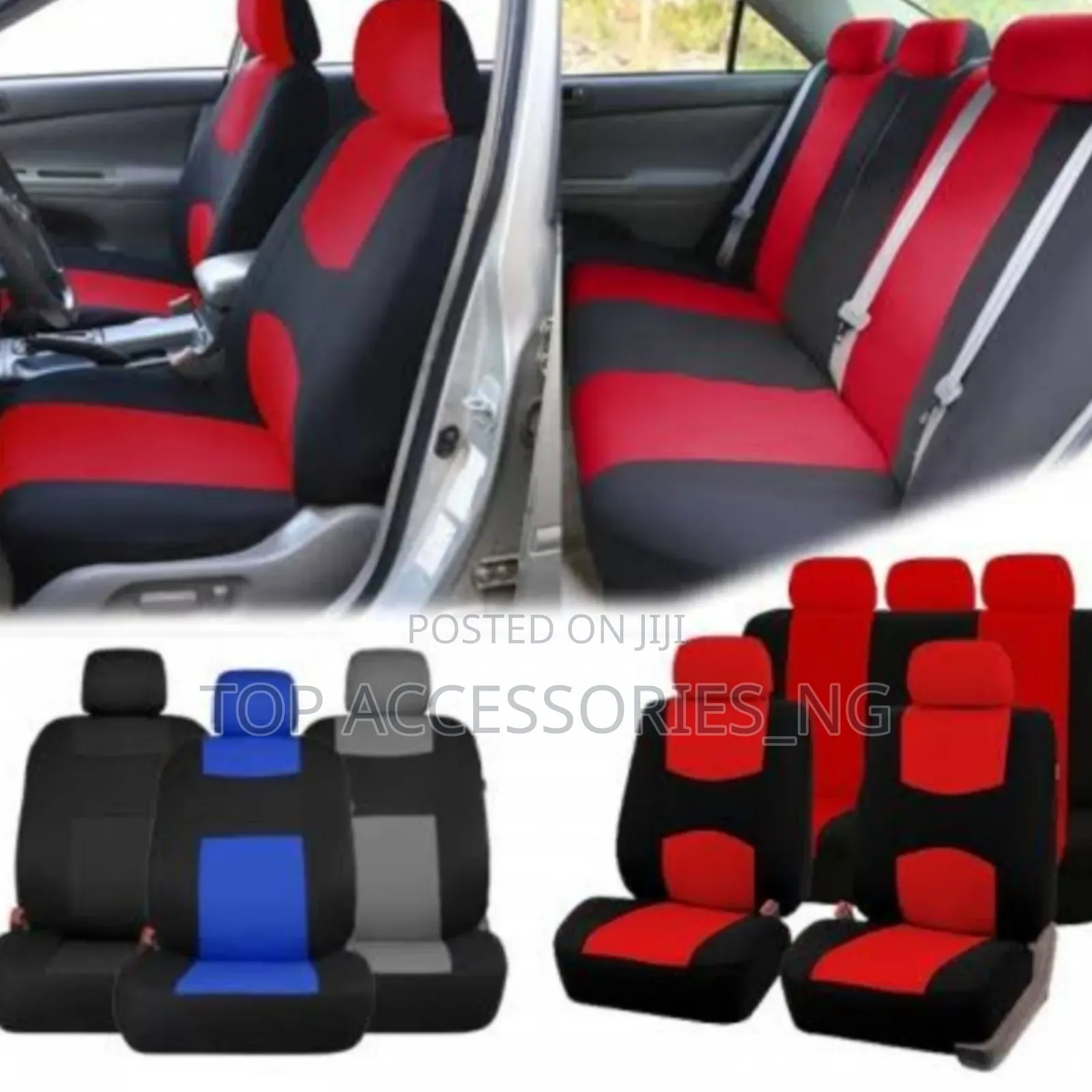Fabric Seat Covers for Sienna and Highlander