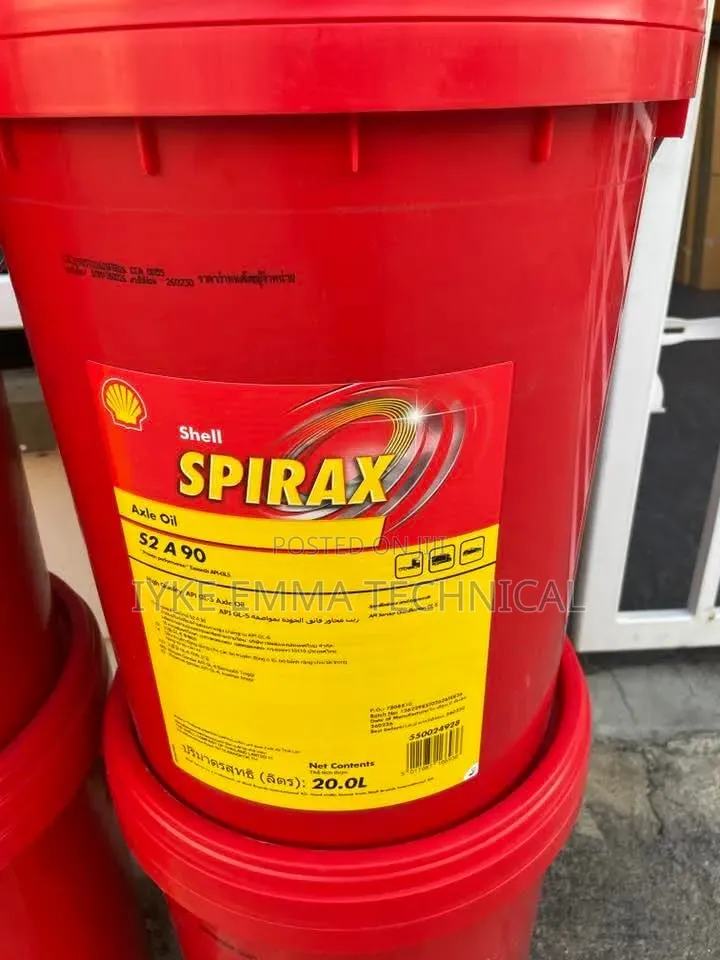 Shell Spirax S2 a 90 Axle Oil 20 LTRS