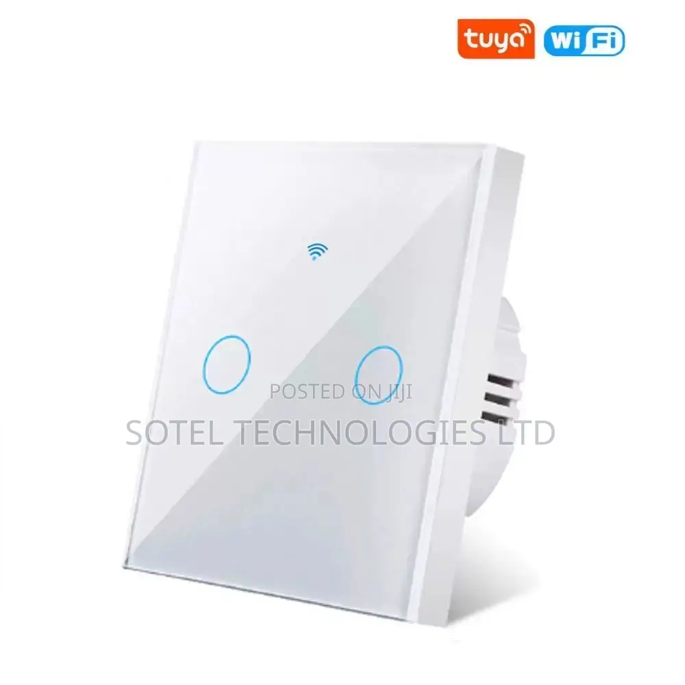 2 Gang Wifi Smart Switch Tuya Smart Life Voice Control