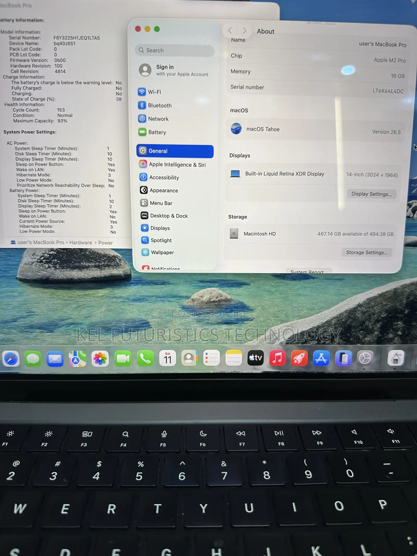 Laptop Apple MacBook Pro 2023 M2 Pro 16GB Apple M2 SSD 512GB
