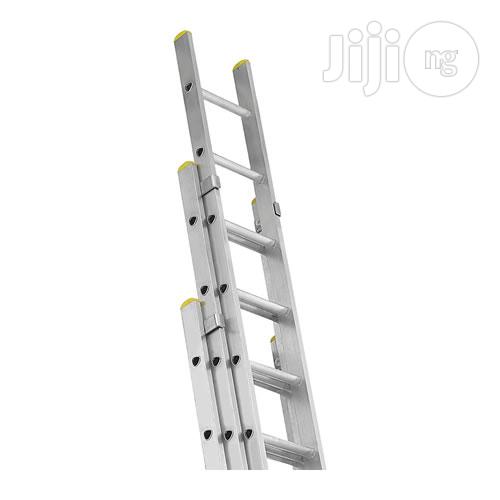 3 Section Aluminium Extension Ladder - 3*15